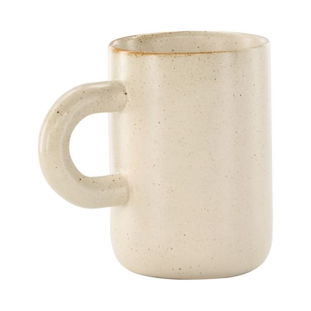 Kahvikuppi Venture Home Active, ø7cm, beige/musta