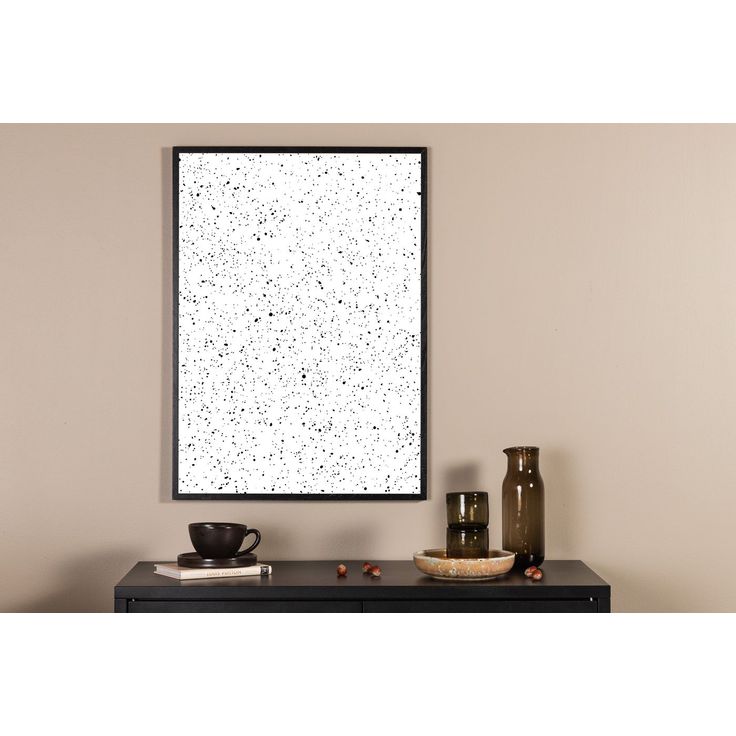Juliste Venture Home Dots, valkoinen