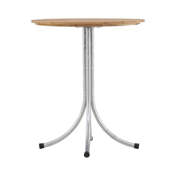 Parvekepöytä Venture Home Holmsund, ø65cm, tiikki
