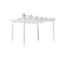 Pergola Venture Home Lazio, 345x395cm, valkoinen