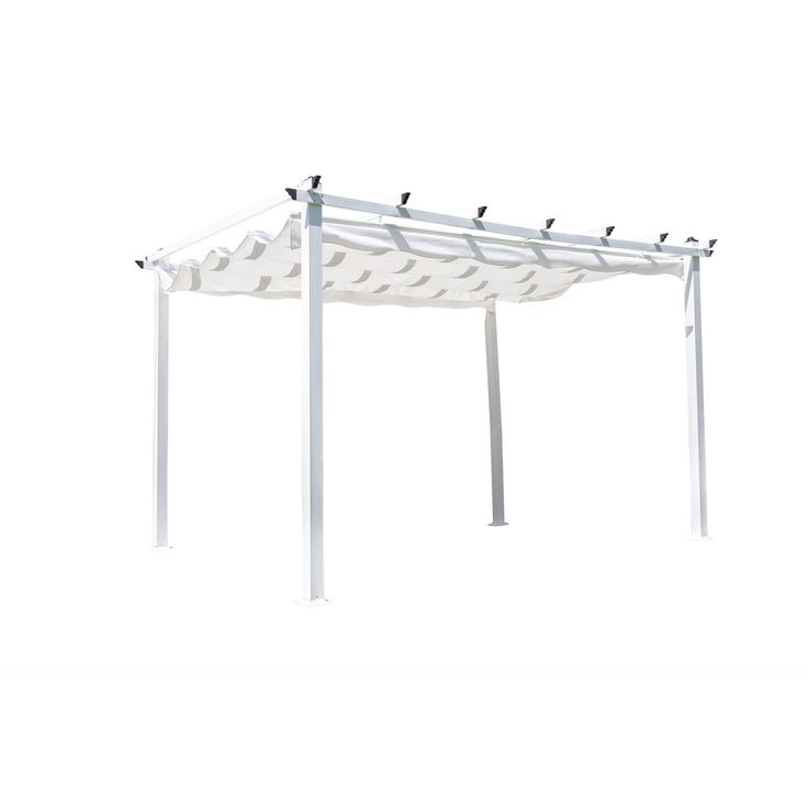 Pergola Venture Home Lazio, 345x395cm, valkoinen