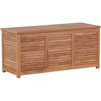 Pehmustelaatikko Venture Home Trento, 50x130x60cm, luonnollinen tiikki