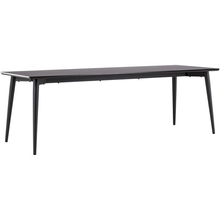 Ruokapöytä Venture Home Ellis, 230x85cm, musta