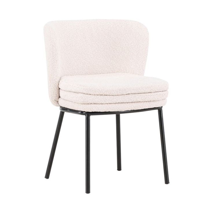 Ruokapöydän tuoli Venture Home Agnes, valkoinen