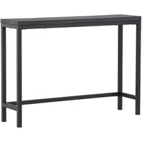 Sivupöytä Venture Home Rise, 30x110cm, musta
