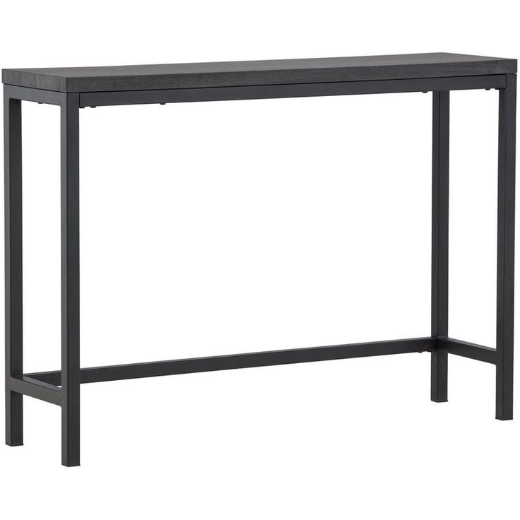 Sivupöytä Venture Home Rise, 30x110cm, musta