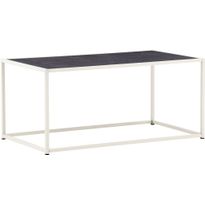 Sohvapöytä Venture Home Siaton, 60x110cm, tummanharmaa/beige