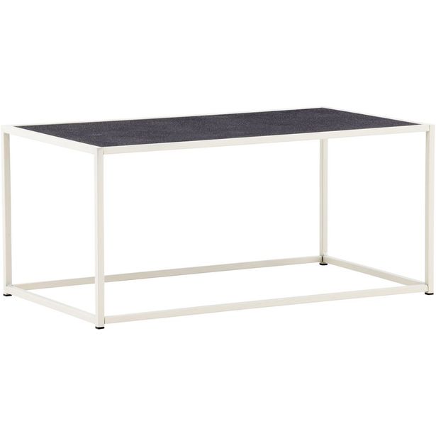 Sohvapöytä Venture Home Siaton, 60x110cm, tummanharmaa/beige