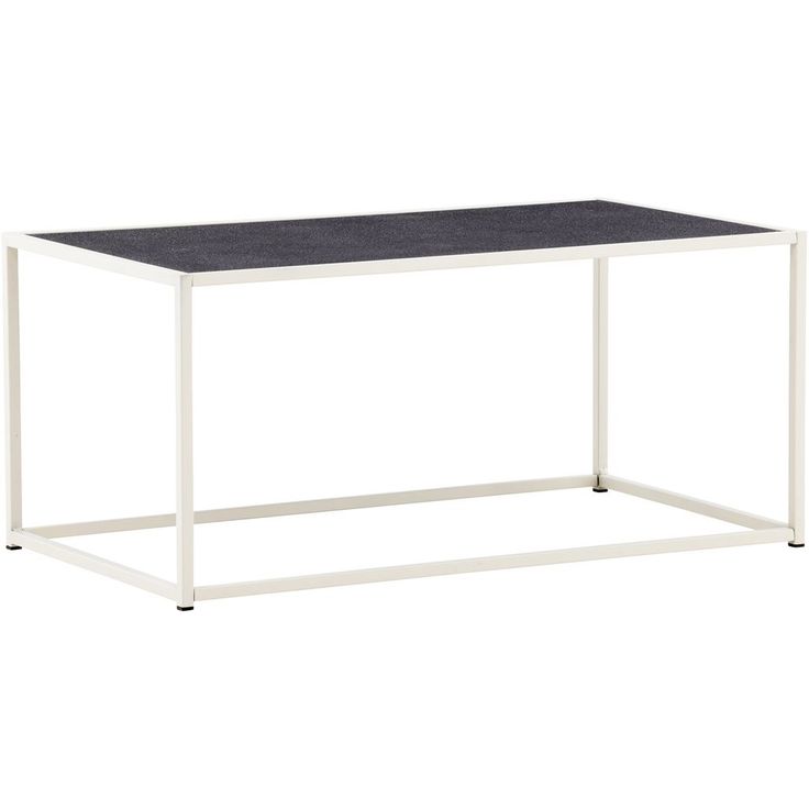 Sohvapöytä Venture Home Siaton, 60x110cm, tummanharmaa/beige