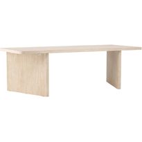 Ruokapöytä Vind Skagen, 240x100cm, beige