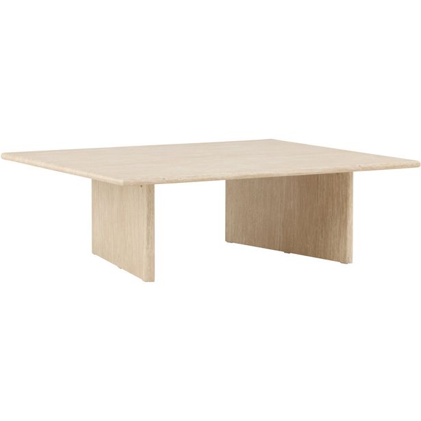 Sohvapöytä Vind Skagen, 120x100cm, beige