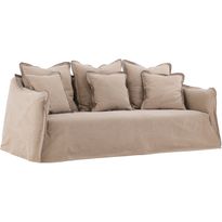 Sohva Vind Oskarshamn, 3-istuttava, ruskea