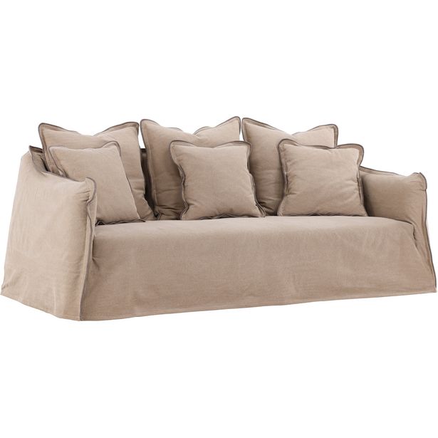 Sohva Vind Oskarshamn, 3-istuttava, ruskea