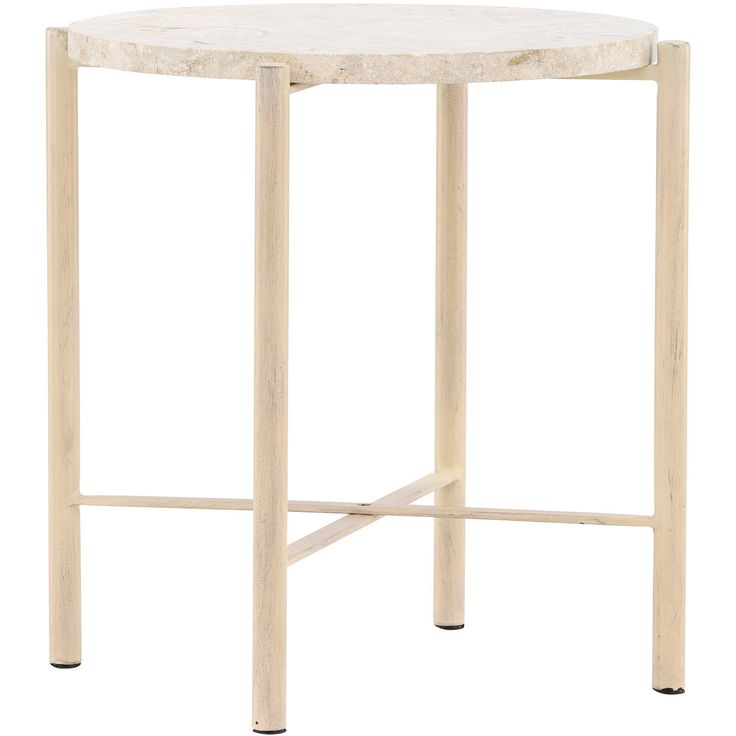Sohvapöytä Vind Sandhamn, Ø40cm, beige