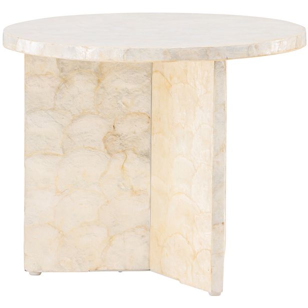 Sohvapöytä Vind Smögen, Ø40cm, beige