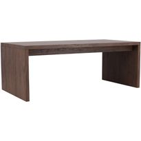 Ruokapöytä Venture Home Evone, 200x100cm, mokka