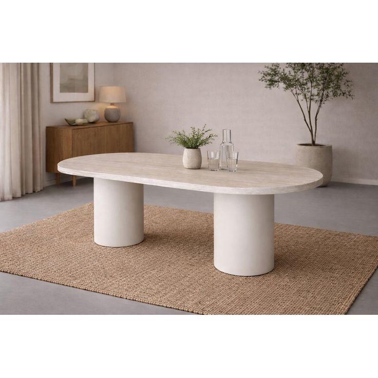 Ruokapöytä Venture Home Narvik, 200x100x75 cm beige