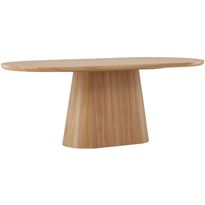 Ruokapöytä Venture Home Stjärnö, 200x90cm, ruskea