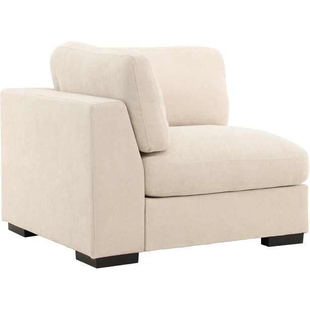 Vasen reunamoduuli Venture Home Salerno-sohvaan, beige