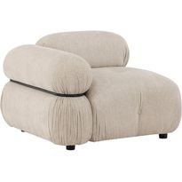 Vasen kulmamoduuli Venture Home Mika-moduulisohvaan, beige