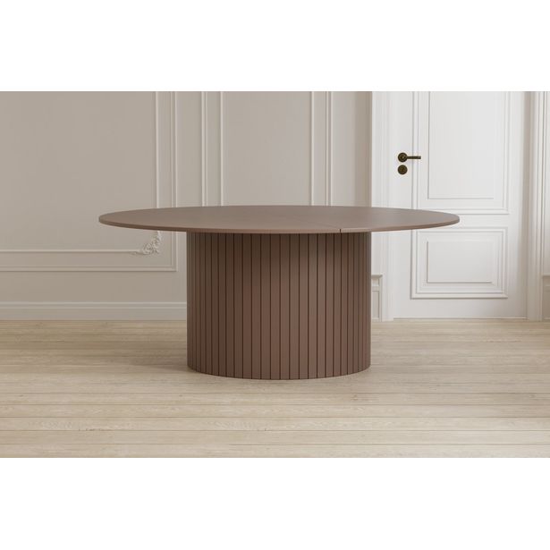 Ruokapöytä Venture Home Härön, Ø180 cm beige