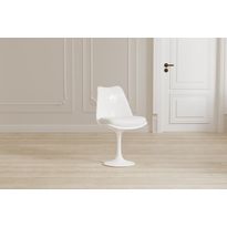 Ruokatuoli Venture Home Hamden, 52x48x82 cm valkoinen