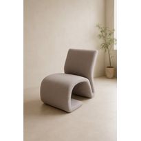 Lepotuoli Venture Home Rulls, ruskea