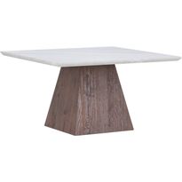 Sohvapöytä Venture Home Cael, 80x80cm, vaaleanharmaa