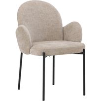 Ruokapöydän tuoli Venture Home Blom, beige