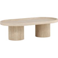Sohvapöytä Venture Home Krille, 120x60cm, beige