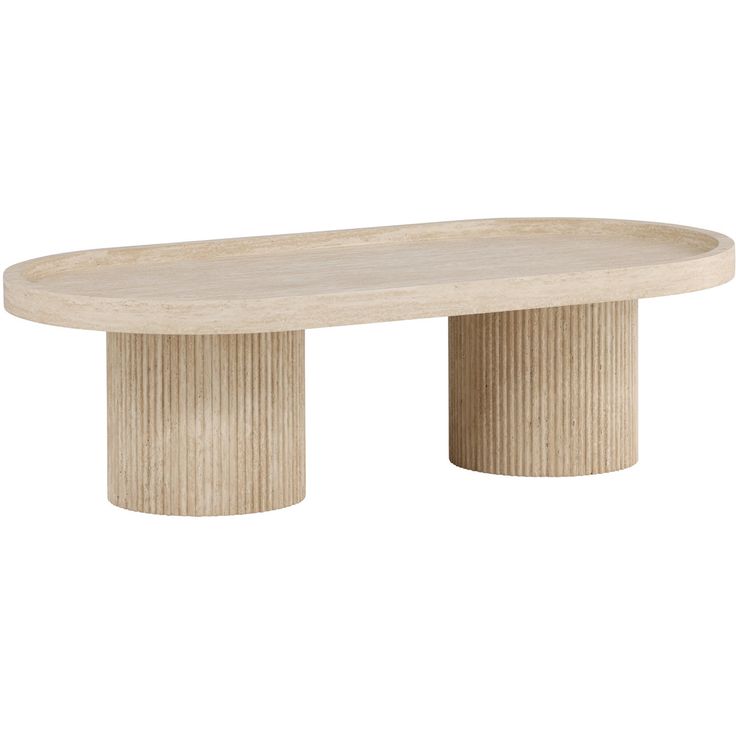 Sohvapöytä Venture Home Krille, 120x60cm, beige