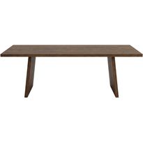 Ruokapöytä Venture Home Logga 210x100cm, savutammi