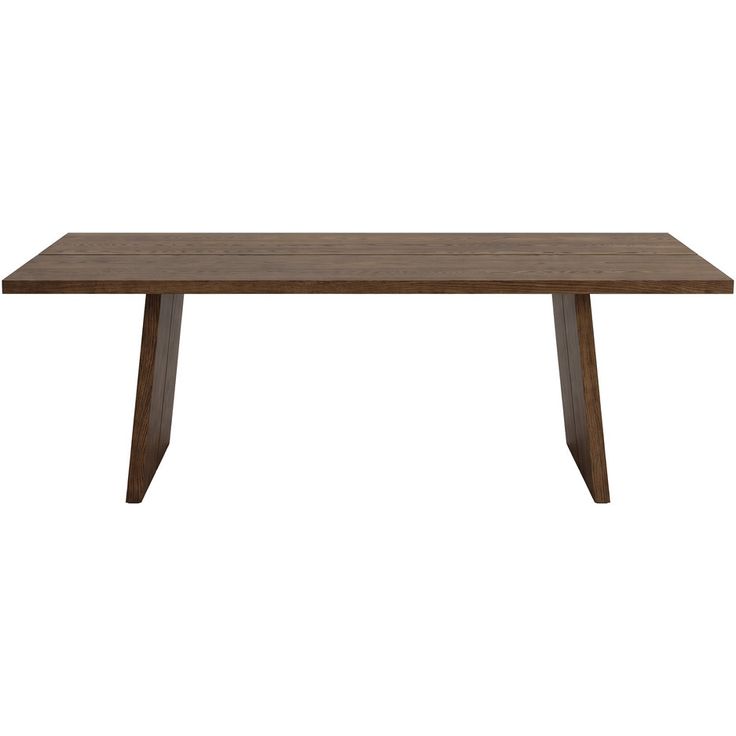 Ruokapöytä Venture Home Logga 210x100cm, savutammi