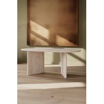 Soikea ruokapöytä Venture Home Grönvik, 180x90cm, ruskea