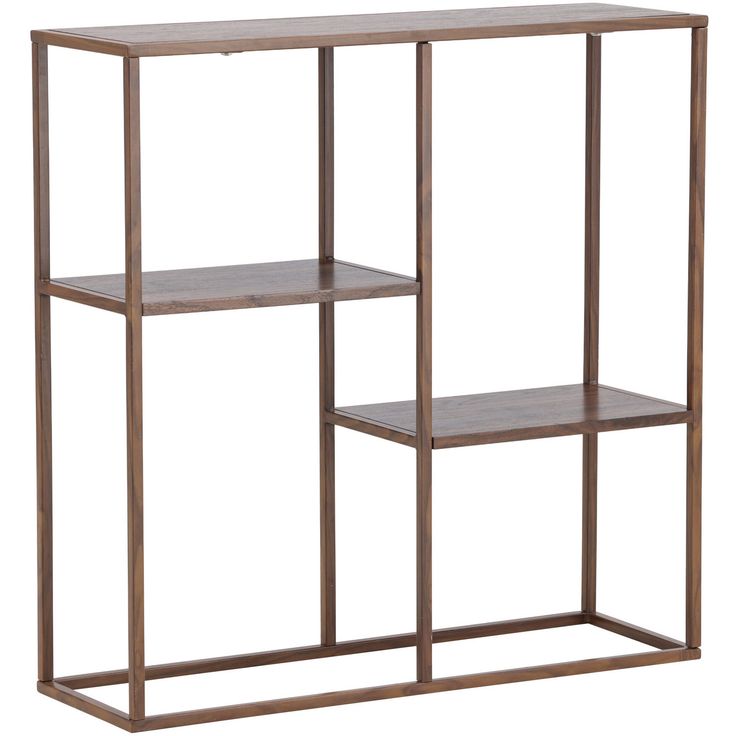 Hylly Venture Home Staal, 80x81cm, pähkinänruskea