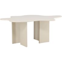 Ruokapöytä Vind Flower, 190x123cm, beige