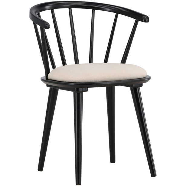 Pinnatuoli Venture Home Bobby, musta/beige