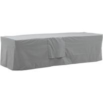 Puutarhapenkin suojapeite Venture Home Klas, 180x50x60cm, harmaa