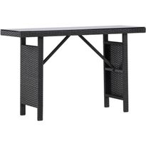 Sivupöytä Venture Home Padova 120x40cm musta
