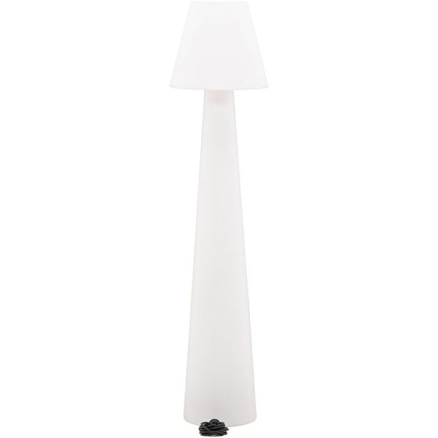 Lattiavalaisin ulkokäyttöön Venture Home Stratford, ø34x150cm, valkoinen