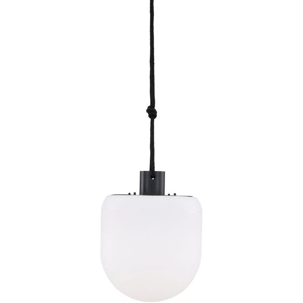 Riippuvalaisin Venture Home Colie, ø16x21cm, valkoinen/musta
