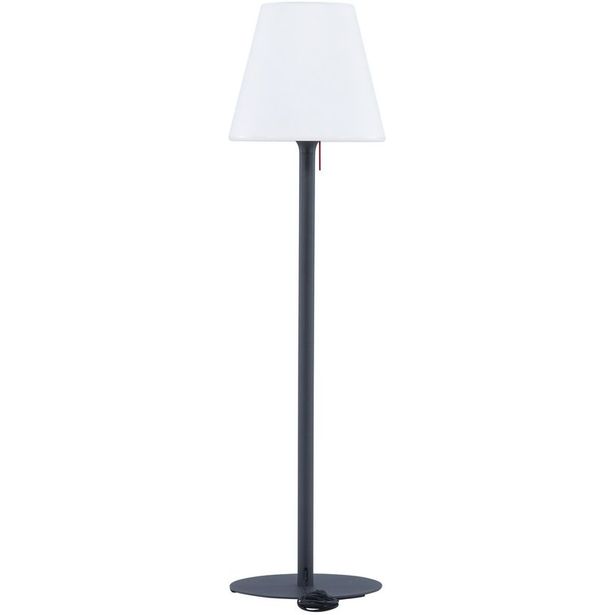 Lattiavalaisin Venture Home Moris, ø50x187cm, musta/valkoinen