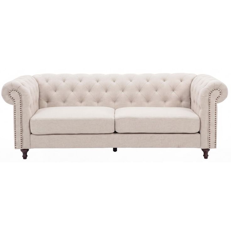Sohva Venture Home Velvet, 3:n istuttava, pellava, beige