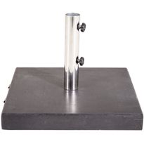 Aurinkovarjon jalka Venture Home Stathera 2, 50x50cm, graniitti