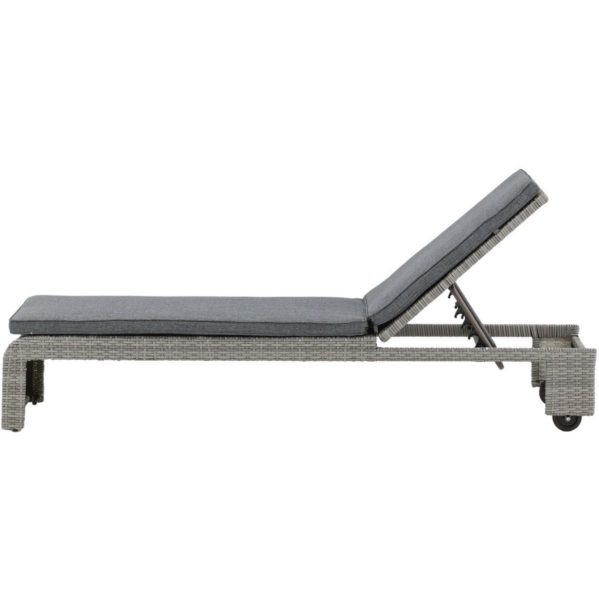 Aurinkotuoli Venture Home London harmaa