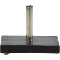 Aurinkovarjon jalka Venture Home Stathera, neliskulmainen, 40kg, musta graniitti