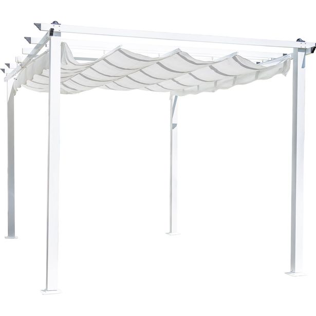 Pergola Venture Home Lazio valkoinen