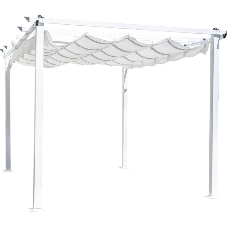 Pergola Venture Home Lazio valkoinen