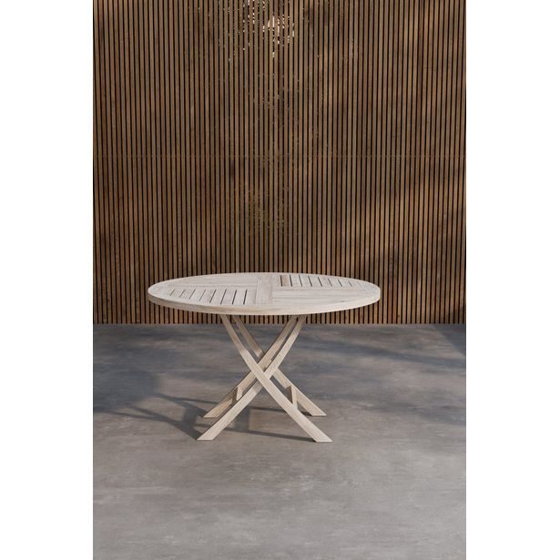 Pyöreä ruokapöytä ulos Venture Home Kenya, ø120cm
