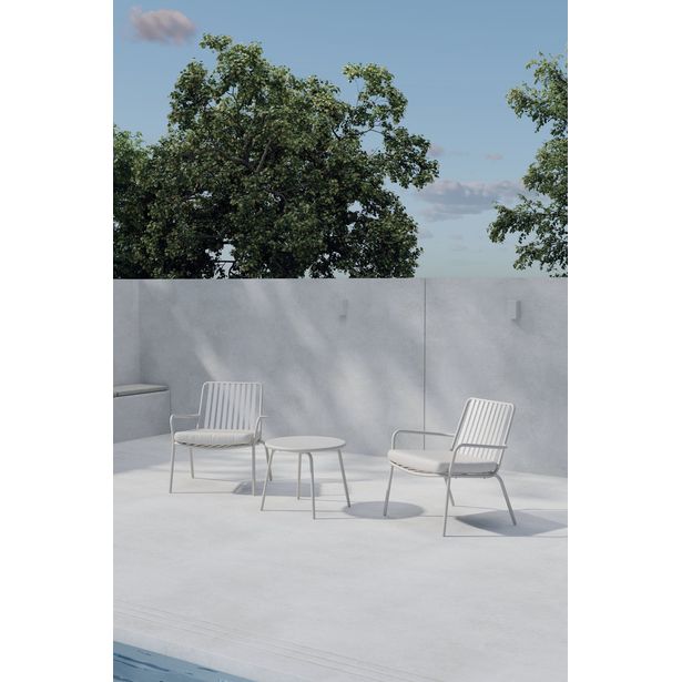 Parvekesetti Venture Home Mykonos, ø50cm, 2-istuttava